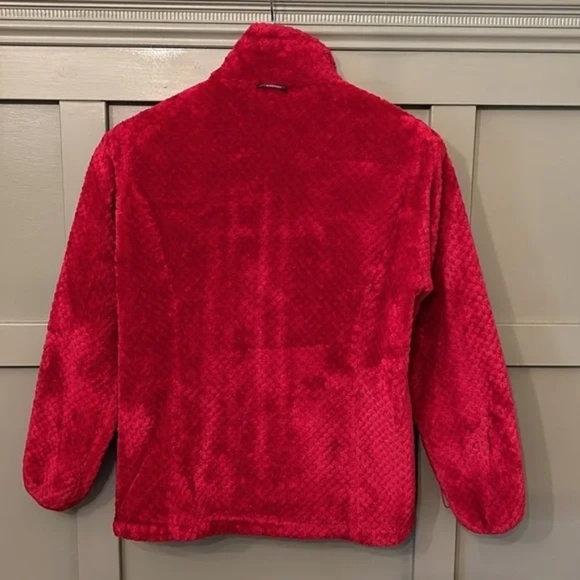 Columbia Interchange Bugaboo II Fleece Jacket Full Zip Red Women's Size Small - Picture 8 of 11